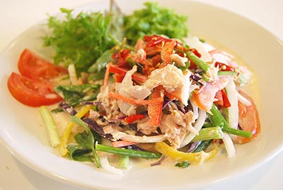สูตรอาหาร – ยำปลาทูน่า