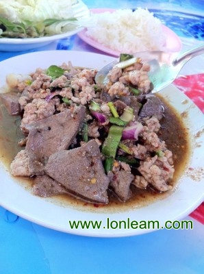 สูตรอาหารอีสาน – ลาบหมู
