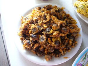 สูตรอาหาร – กะปิชุบไข่ทอด