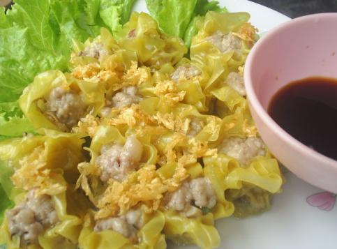 สูตรอาหารจีน – ขนมจีบเพื่อสุขภาพ (มังสวิรัติ)