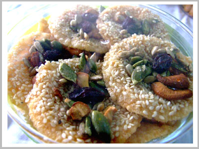 ข้าวตังหน้าธัญพืช