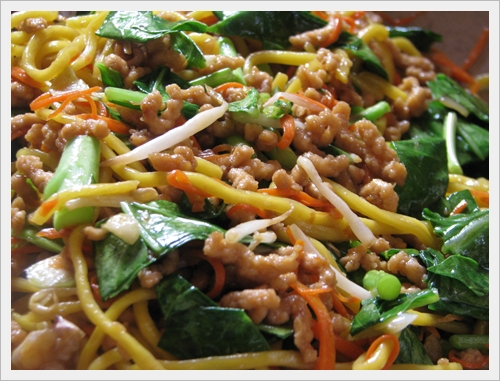 สูตรอาหารจานเดียว – ผัดโซบะ