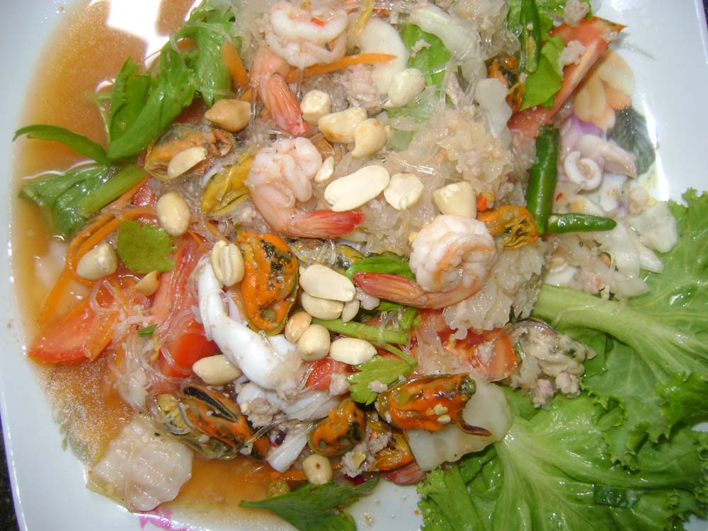 สูตรอาหารจานเดียว – ยำวุ้นเส้น