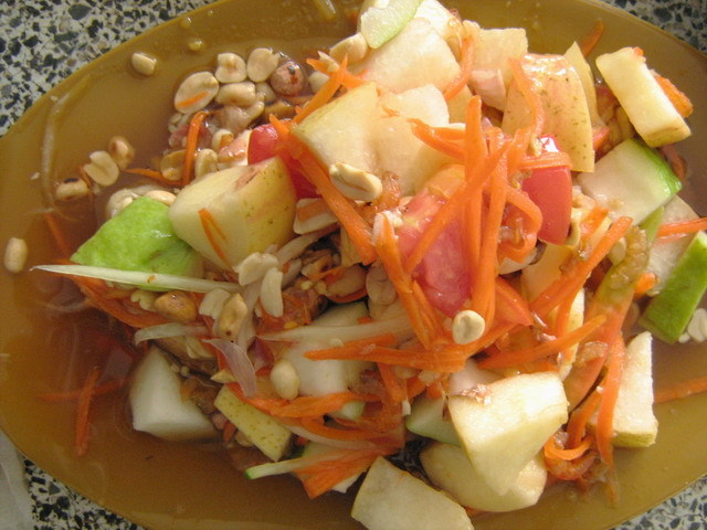 ส้มตำผลไม้