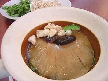 สูตรอาหารจีน – หูฉลามน้ำแดง