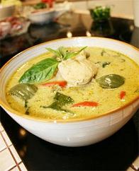 สูตรอาหารไทย – แกงเขียวหวานไก่