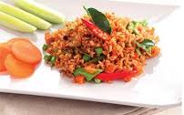 สูตรอาหารไทย – ข้าวผัดน้ำพริกเผาเห็ดปลาเค็ม