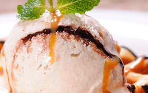ไอศครีมรัมเรซินเชอเบท (Rum Raisin Sorbet)