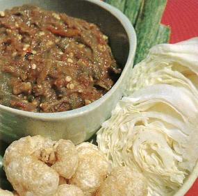 น้ำพริกหนุ่มหมูสับ