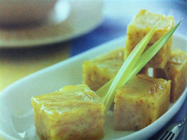 สูตรอาหารไมโครเวฟ – ขนมฟักทอง