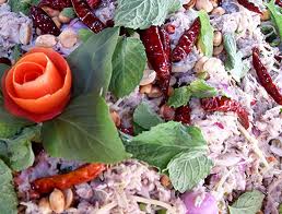 สูตรอาหารไทย – ยำปลาทูสด