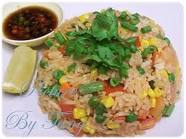 สูตรอาหารเจ – ข้าวผัดเจ