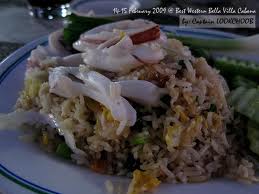 สูตรอาหารจานเดียว : ข้าวผัดปลาหมึก