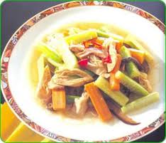 สูตรอาหารเจ – ผัดแตงกวาเห็ดหอม