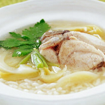 สูตรอาหาร – ข้าวต้มปลาช่อน