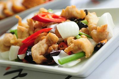 สูตรอาหาร – ปลาผัดเม็ดมะม่วง