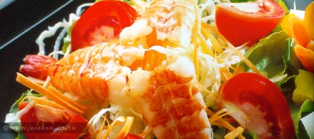 สูตรอาหารญี่ปุ่น – สลัดกุ้ง (อิบิ สะละดะ)