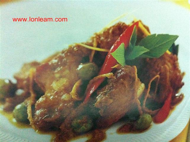 สูตรอาหารไมโครเวฟ – ซี่โครงหมูเขียวหวานผัดแห้ง