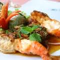 สูตรอาหารลดน้ำหนัก : พล่ากุ้งสดส้มเขียวหวาน