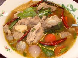 สูตรอาหารอีสาน – ต้มแซบ