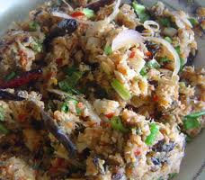 สูตรอาหารอีสาน – ลาบปลา