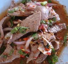สูตรอาหารอีสาน – ตับหวาน