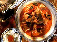 สูตรอาหารไทย – แกงเผ็ดไก่
