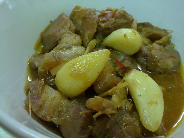 สูตรอาหารเหนือ – แกงฮังเล