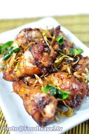 สูตรอาหาร – ไก่ทอดพริกสมุนไพร