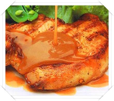 สูตรอาหารฝรั่ง – สเต็กหมูบราวน์ซอส