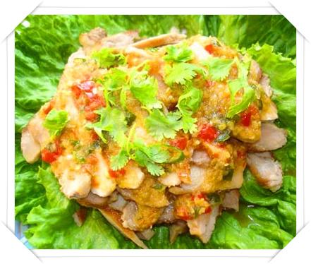 สูตรอาหาร – หมูสะดุ้ง