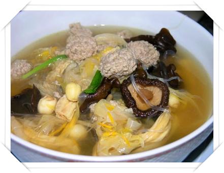 สูตรอาหาร – แกงจืดวุ้นเส้น