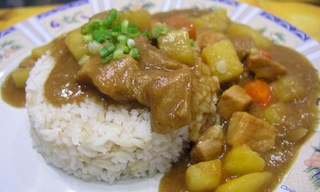 สูตรอาหาร – ข้าวราดแกงกะหรี่