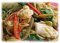 สูตรอาหาร – ผัดฉ่าทะเล