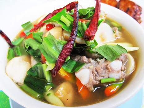 สูตรอาหาร – ต้มแซ่บกระดูกหมูตุ๋น