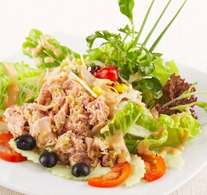 สูตรอาหารลดน้ำหนัก – สลัดปลาทูน่า