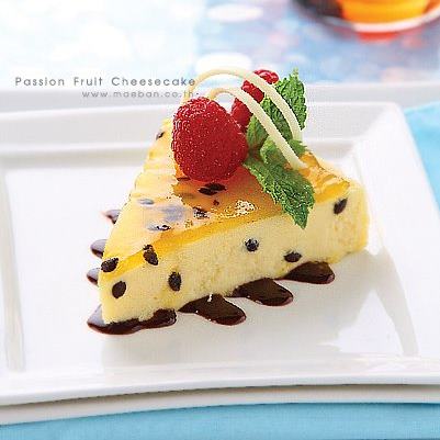 สูตรเบเกอรี่ – Passion Fruit Cheesecake