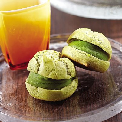 สูตรเบเกอรี่ – Green Tea Cream