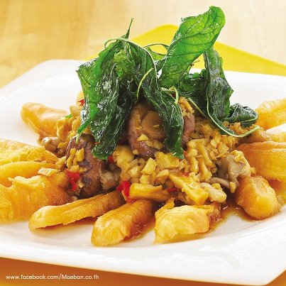 สูตรอาหาร – ปาท่องโก๋กะเพรากรอบ